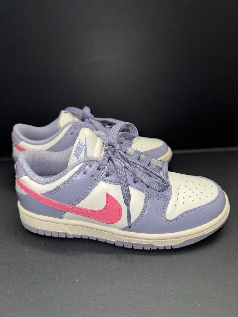 Nike Dunk Low Purple Pink Indigo Haze DD1503-500 Women’s Size 5 Sneakers